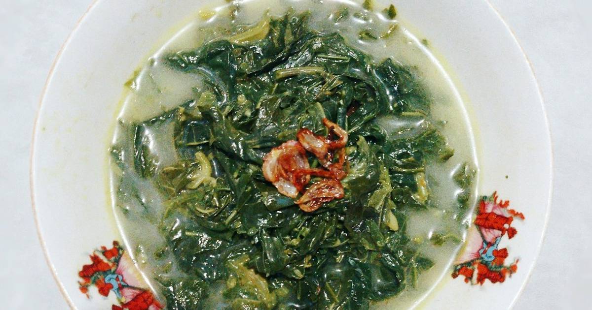 Resep 16 Daun Singkong Masak Santan Oleh Bunga DA Cookpad