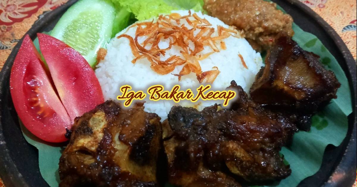 Resep Iga Bakar Kecap Devina Hermawan Oleh Nur Cookpad