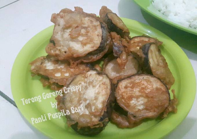 Resep Terong Goreng Crispy Simple Oleh Panti Puspita Sari Cookpad