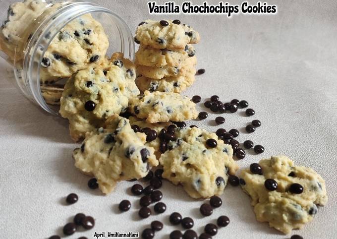 Resep Vanila Chocochips Cookies Simple Renyah Oleh April Umi