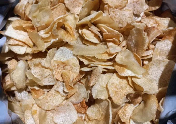 Resep Keripik Talas Bawang Putih Oleh Dapur Bunda Cookpad