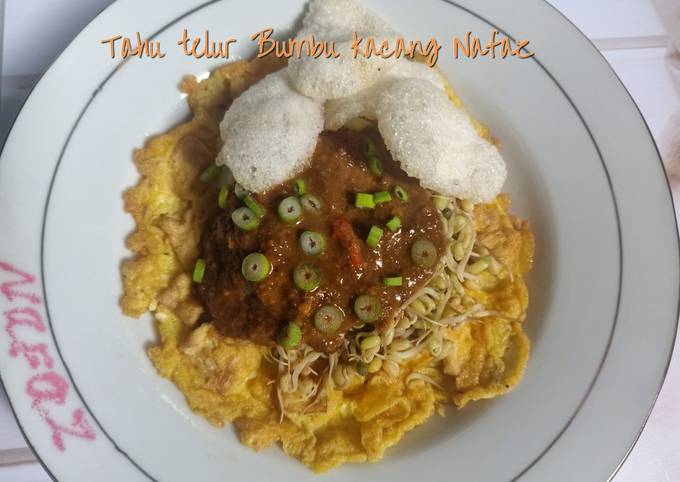 Resep Tahu Telur Bumbu Kacang Oleh Lady Nafaz Cookpad