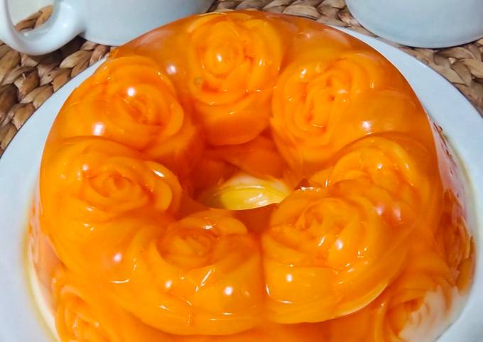 Resep Puding Mangga Mawar Kaca Oleh Bunda Pashalenko Cookpad