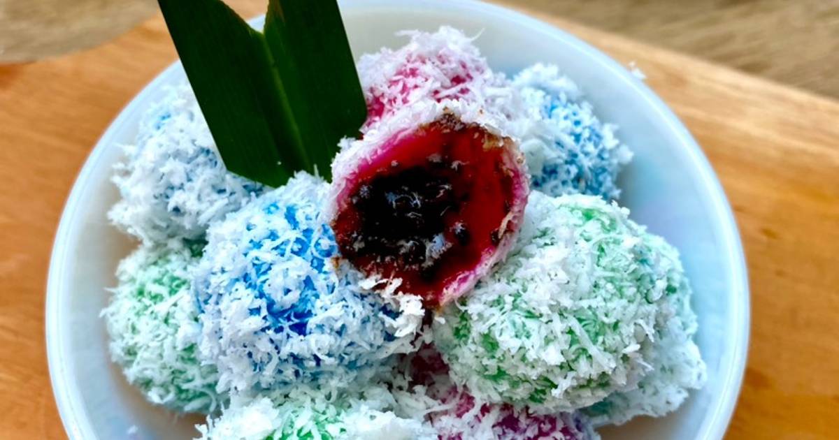 Resep Klepon Isi Coklat Enak Dan Mudah Cookpad