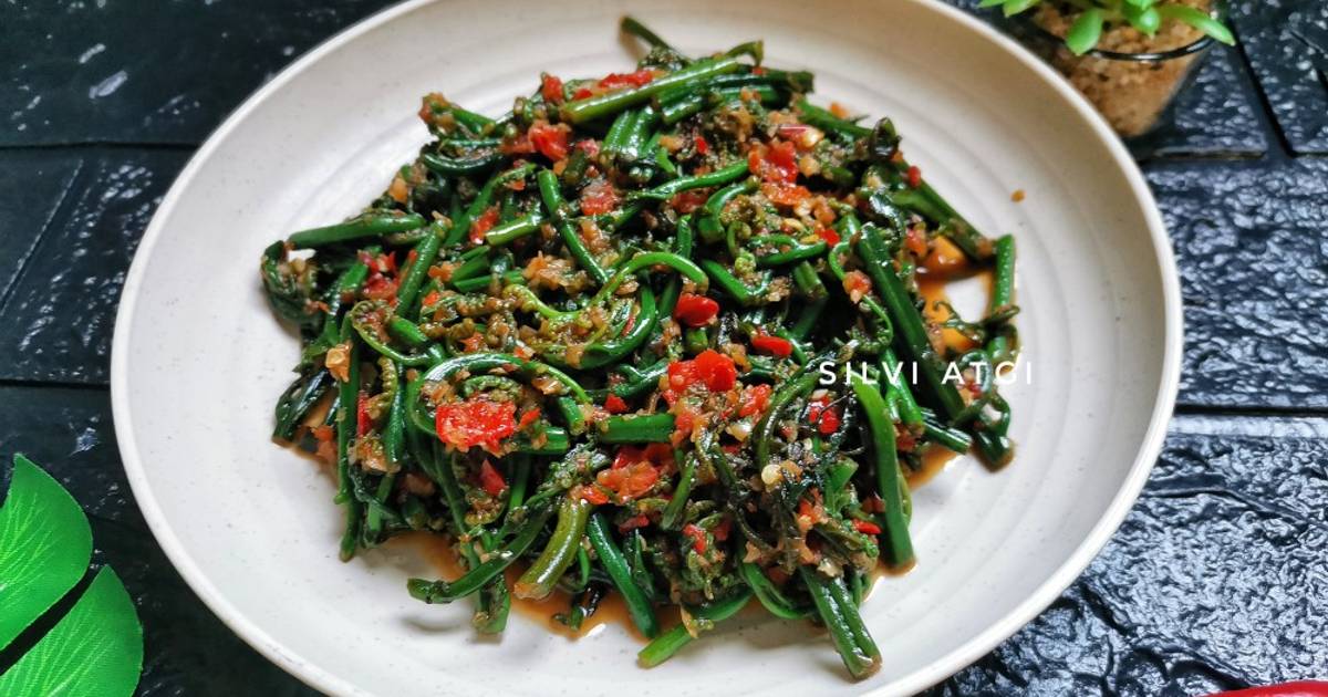 Resep Tumis Pakis Terasi Oleh Silvi Atgi Septina Cookpad