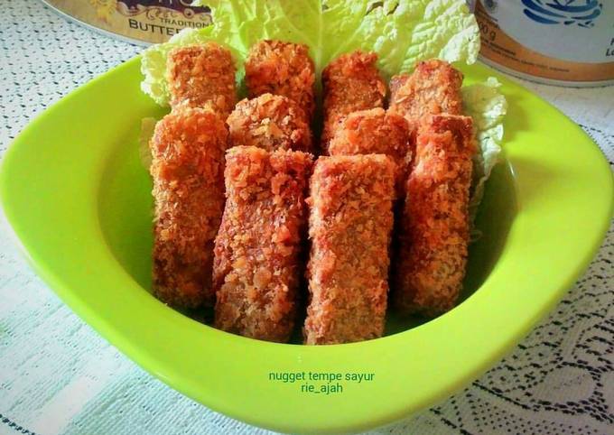 Resep Nugget Tempe Sayur Oleh Dapur Luvey Cookpad