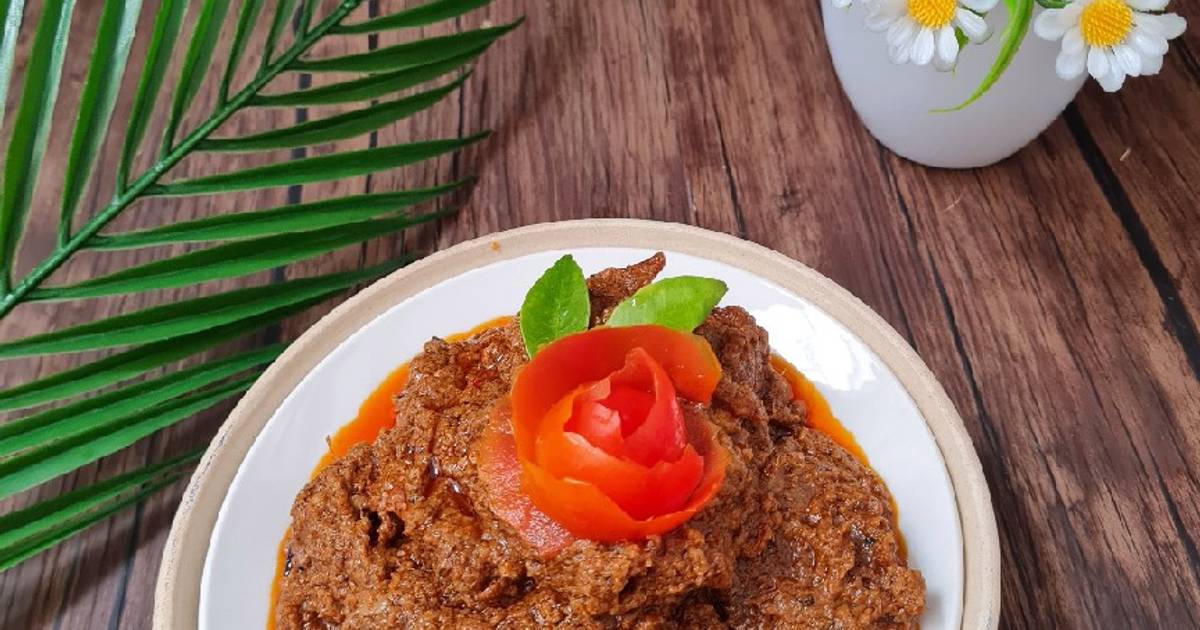 Resep Rendang Daging Sapi Khas Minang Oleh Yuna Cookpad