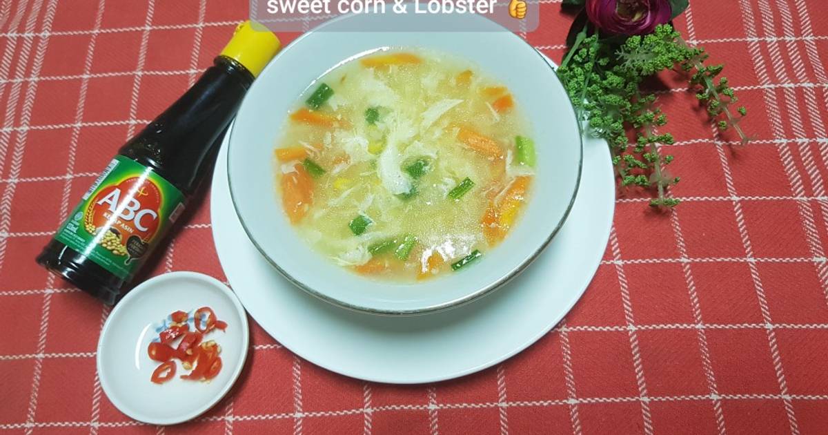 Resep Lobster Sweet Corn Soup Oleh Lina Bachry Cookpad