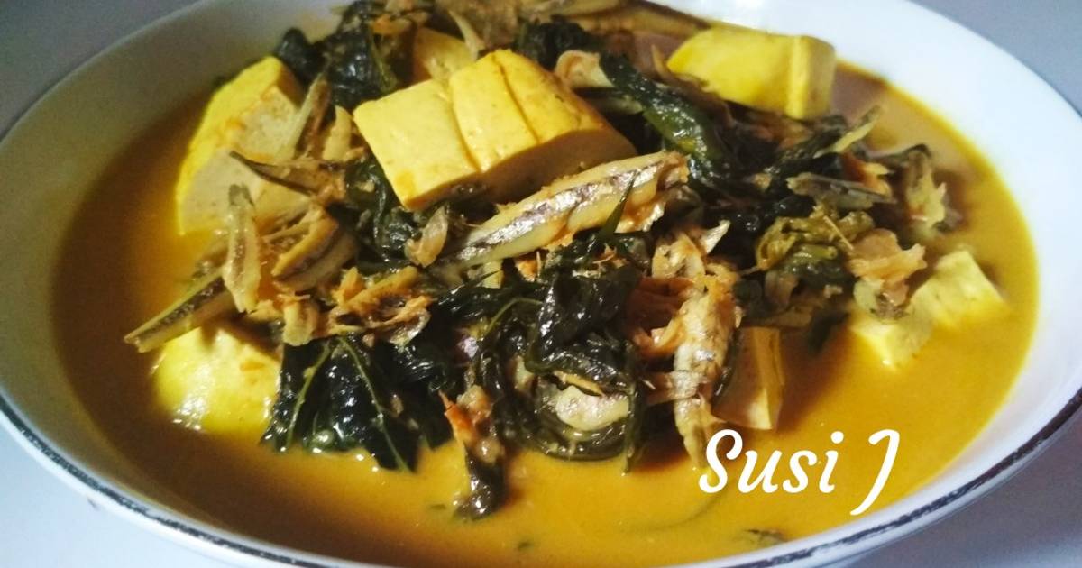 Resep Gulai Daun Singkong Tahu Teri Oleh Susi Juniarti Cookpad