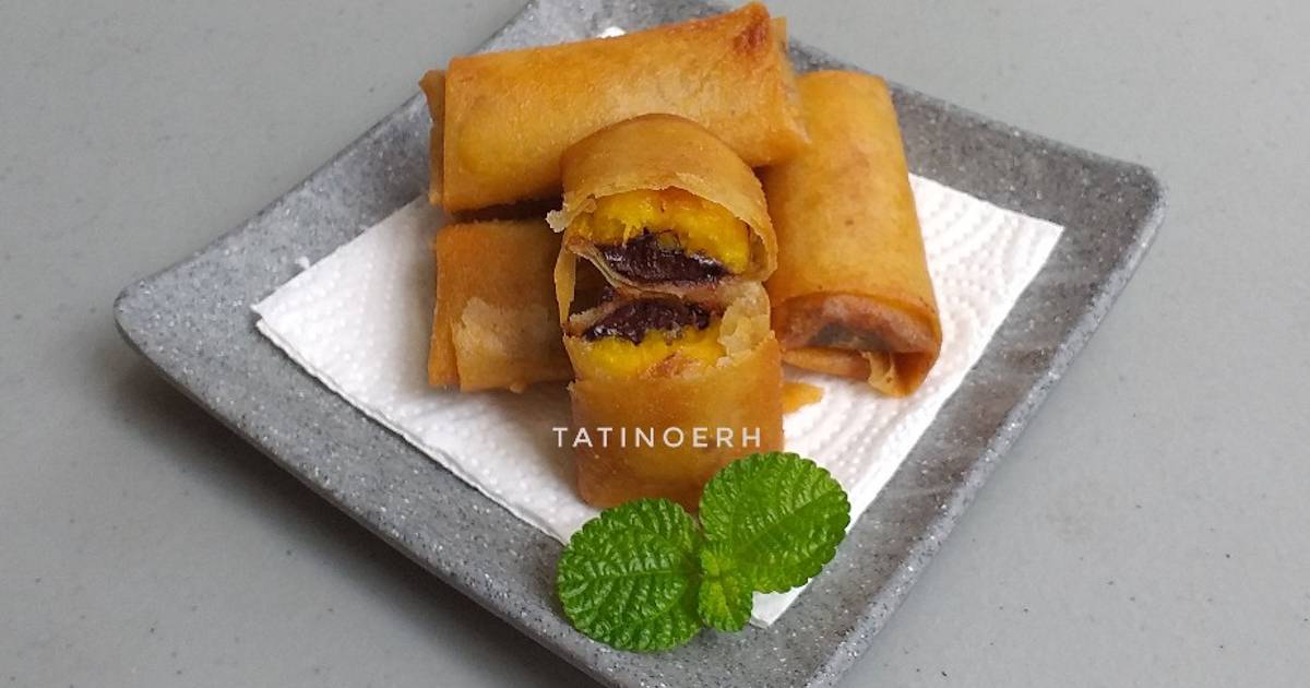 Resep Pisang Coklat Kulit Lumpia Oleh Tati Noerh Cookpad