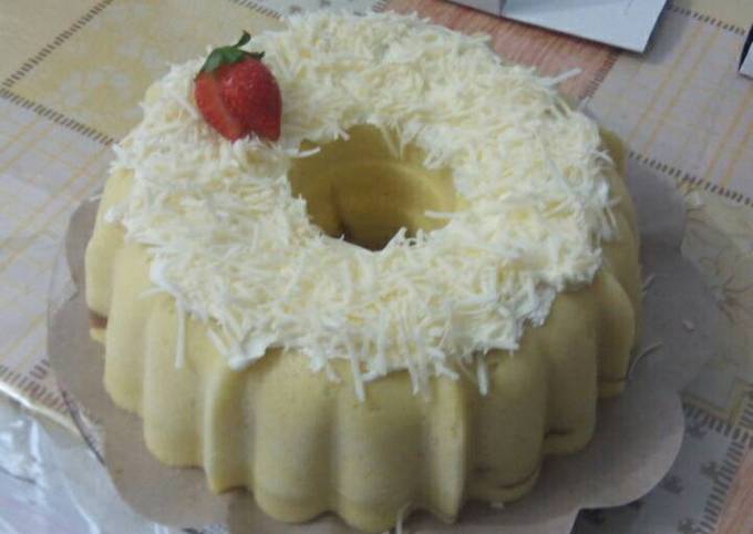 Resep Marmer Cake Kukus Tabur Keju Oleh Anggaraputra Anggara Cookpad