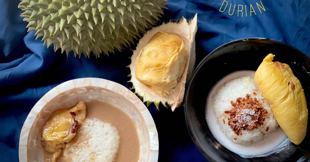 Resipi Pengat Vs Pulut Durian Oleh Sesimple Loralin Cookpad