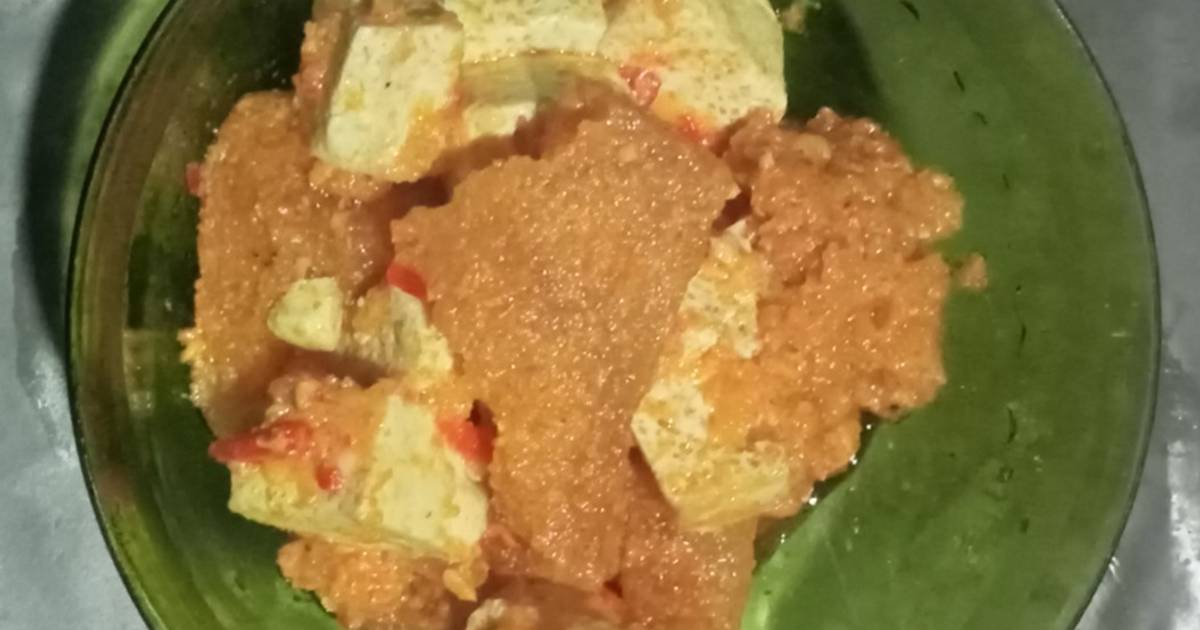 Resep Sambal Goreng Krecek Tahu Putih Oleh Sulistiyo Fadillah Cookpad