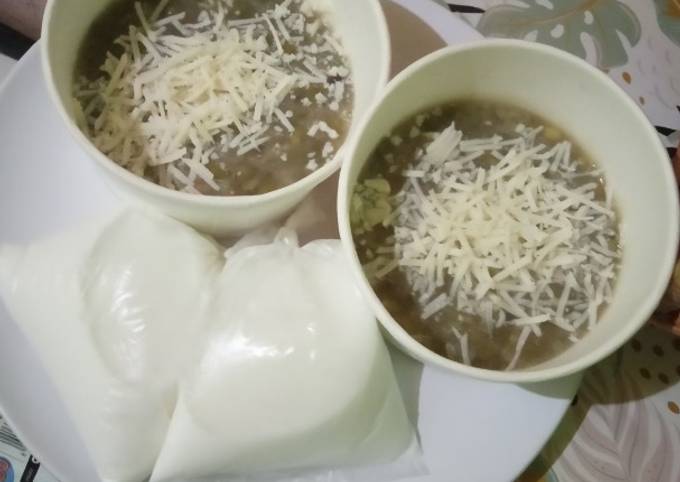 Resep Bubur Kacang Hijau Keju Oleh Dinda Ummu Hafshoh Cookpad