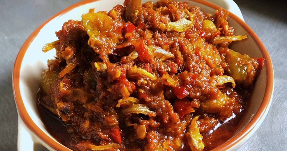 Resep Sambal Goreng Teri Belimbing Wuluh Oleh Nur Aini Kaan Cookpad