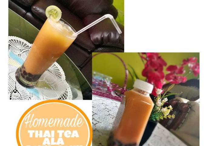 Resep Thai Tea Ala Dum Dum Oleh Fadiah Dina Lapak Bu Din Cookpad