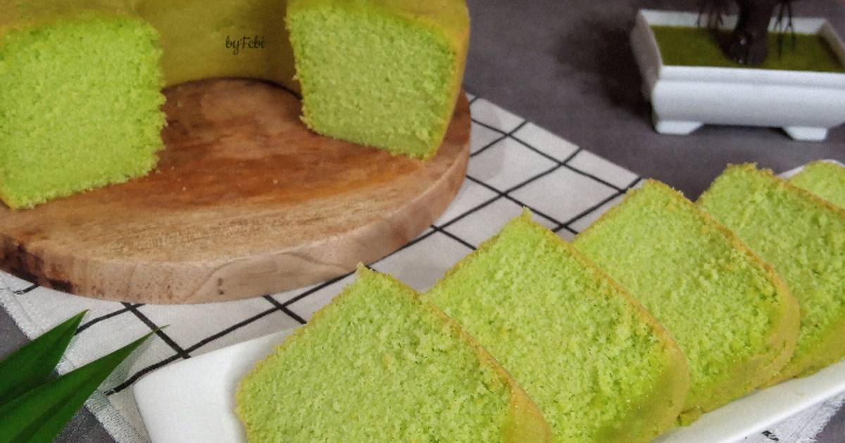 Resep Bolu Pandan Jadul Oleh Baking With Otang Cookpad