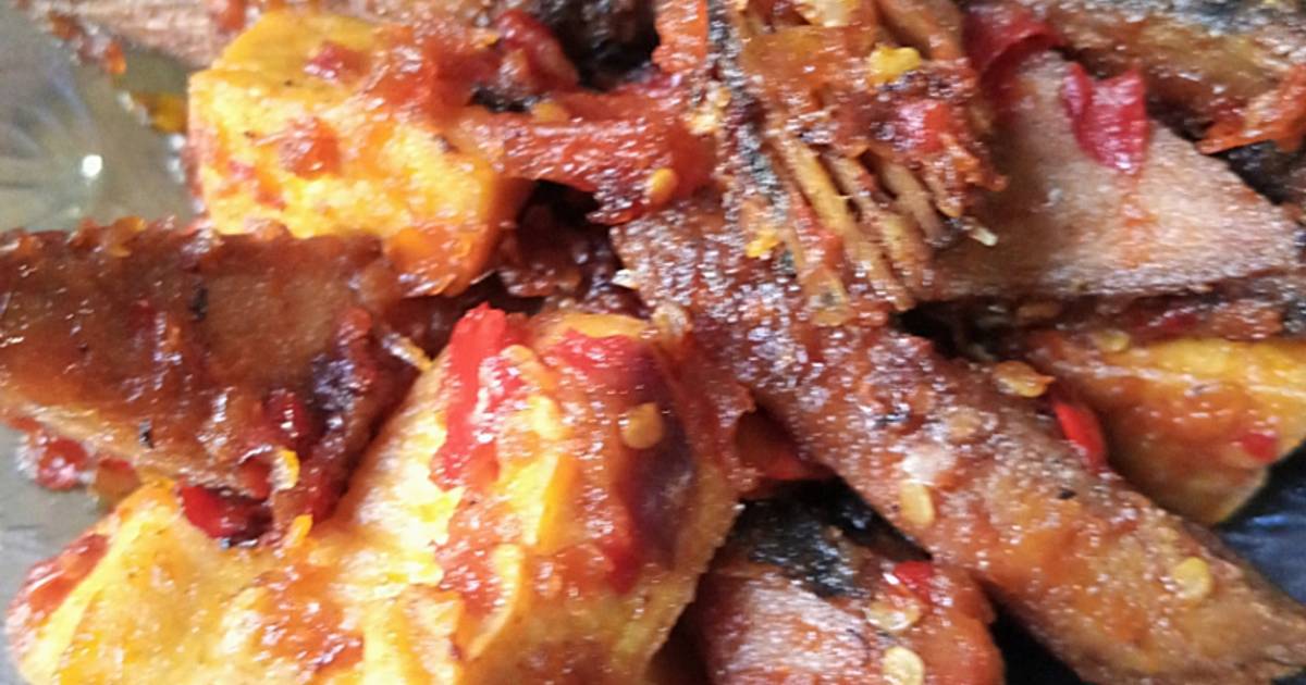 Resep Balado Tongkol Tahu Oleh Mom Alkha Cookpad