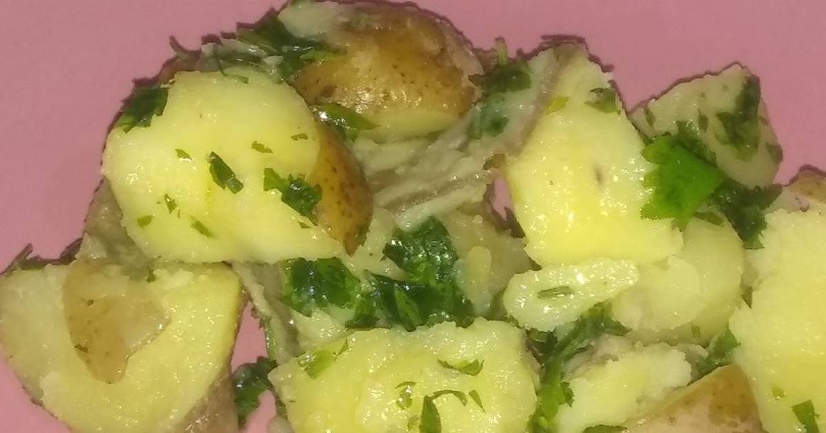 Ensalada De Papas R Sticas Al Perejil Receta De Mario H Davi Cookpad