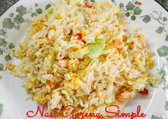 Resipi Nasi Goreng Simple R Oleh Zahrah Buang Cookpad