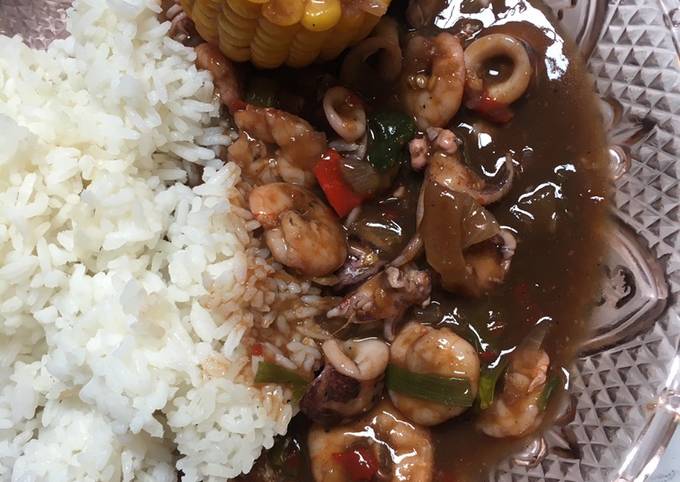 Resep Seafood Saus Padang Oleh Learner Cookpad