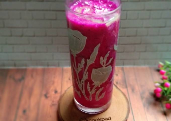 Resep Jus Yogurt Buah Naga Oleh Desi Dresviana Ig Chici Desi Cookpad