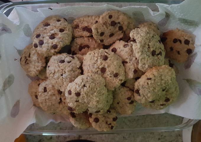 Galletas Con Chispas De Chocolate Sin Gluten Lactosa Y Huevo Receta De