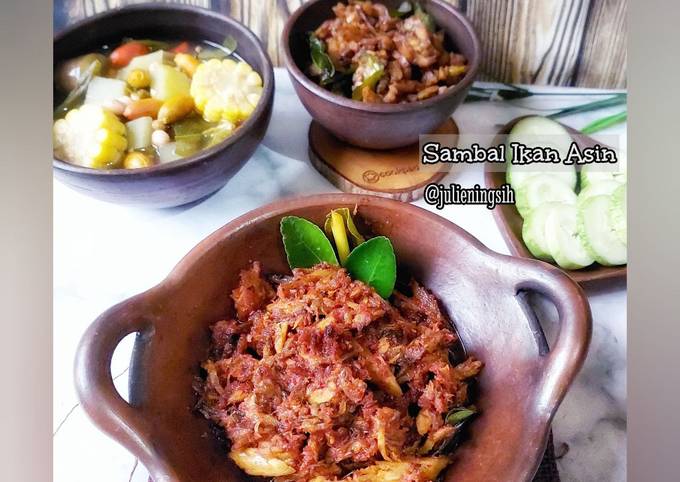 Resep Sambal Ikan Asin Oleh Julie Kustianingsih Cookpad