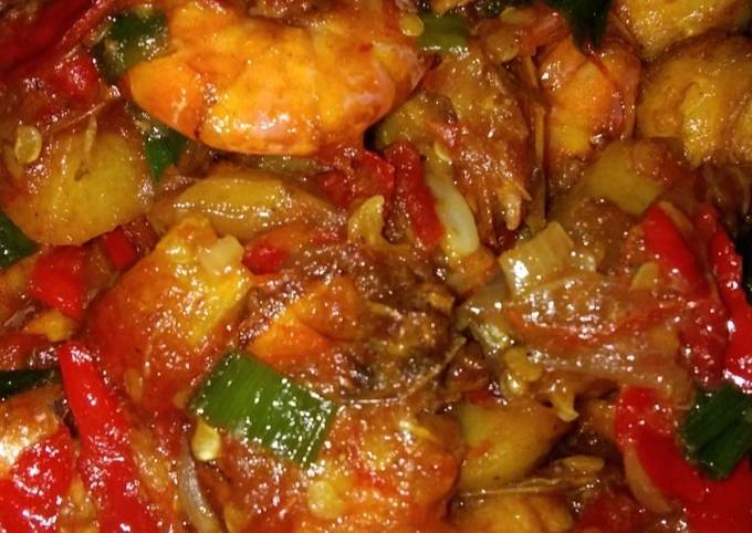 Resep Sambal Goreng Kentang Udang Oleh Dewi Novita Rosyiana Cookpad