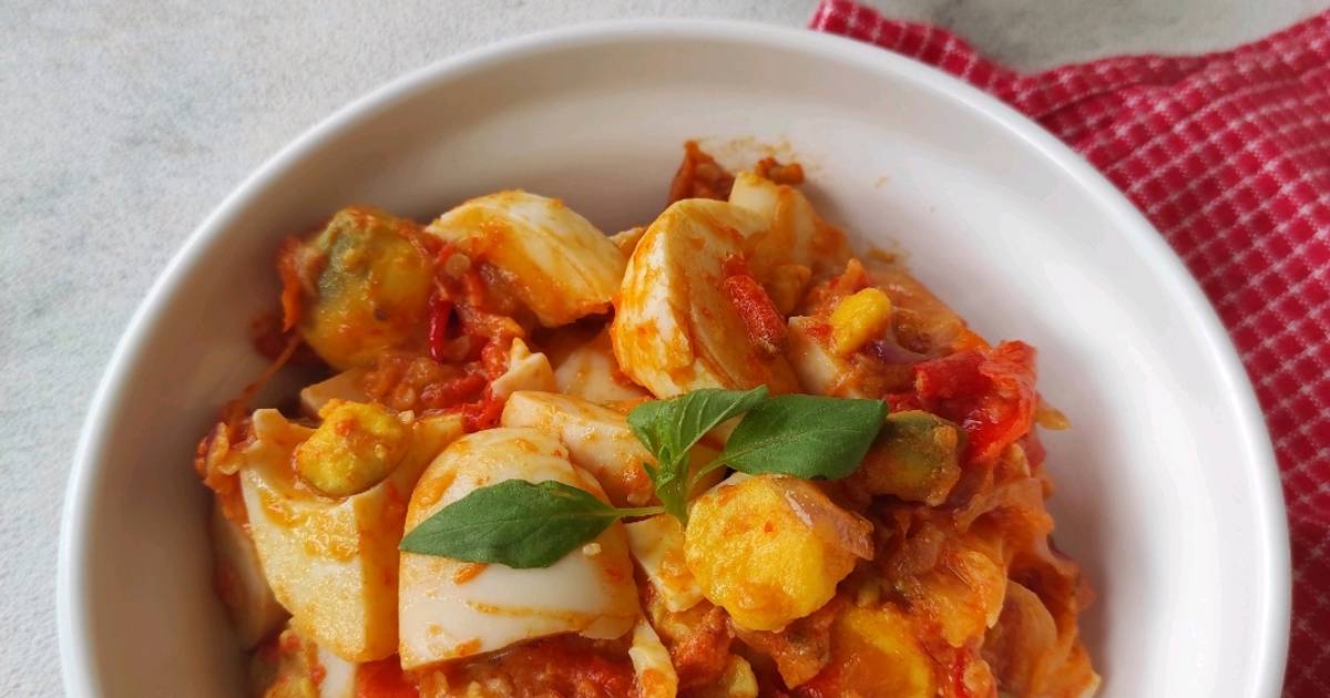 Resep Sambalado Telur Khas Minang Oleh Nur Sabatiana Cookpad