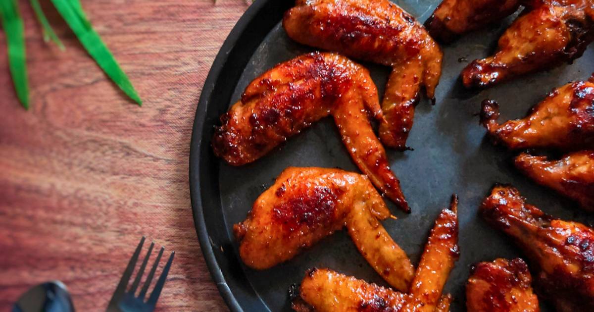 Resep Barbeque Chicken Wings Oleh Veni Km Cookpad