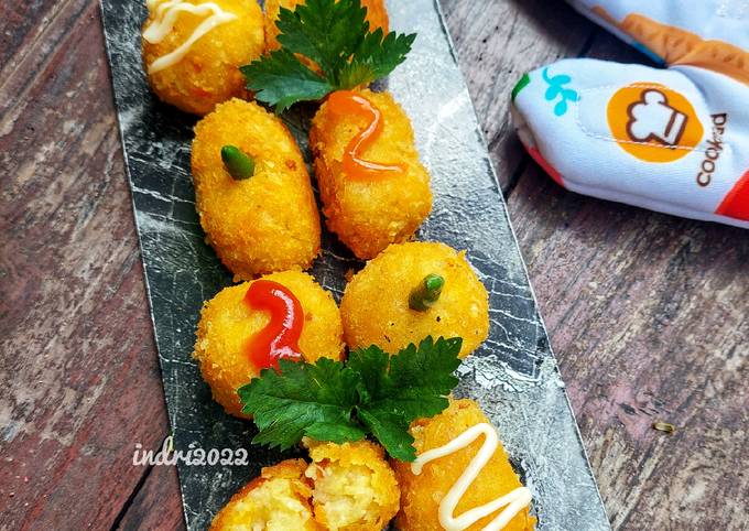 Resep Kroket Kentang Keju Oleh Dapur Halal Indri Cookpad