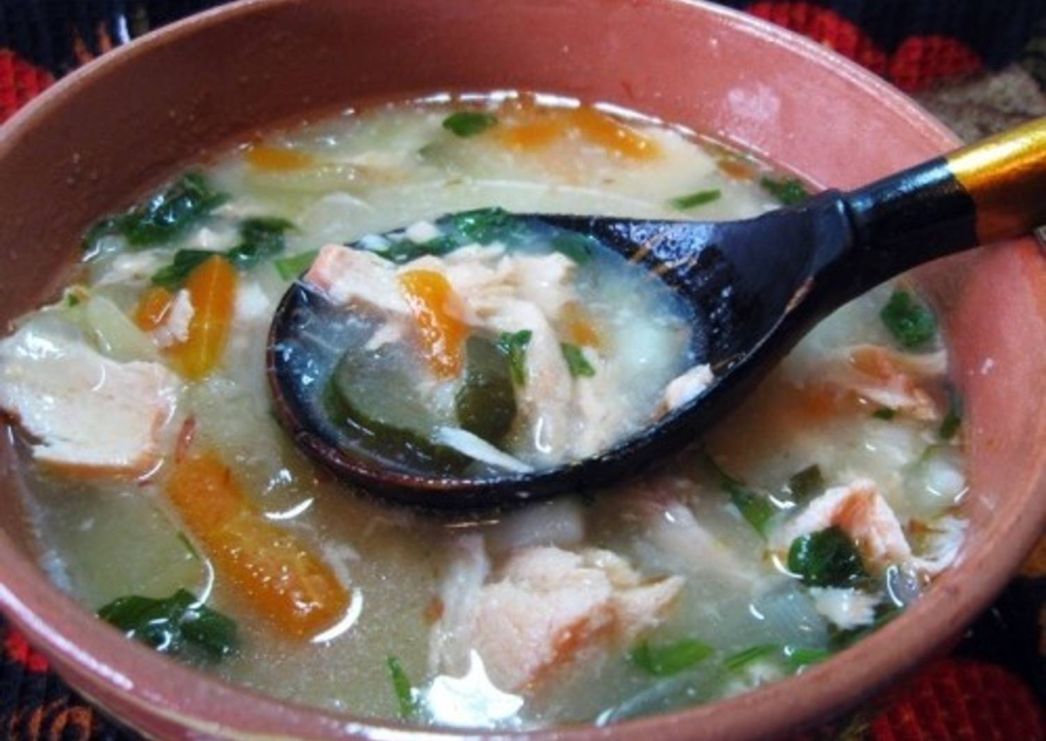 Рыбный суп Калья