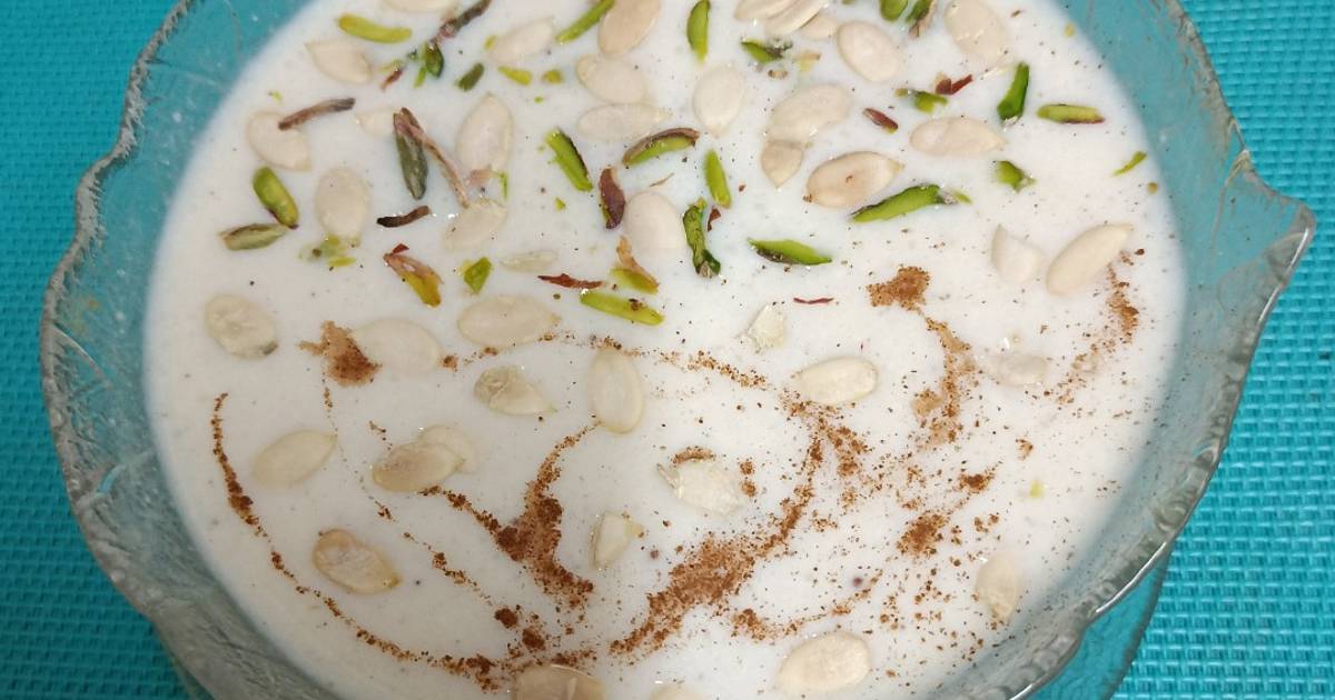 Cantaloupe Pudding Muskmelon Kheer Recipe By Bina Samir Telivala