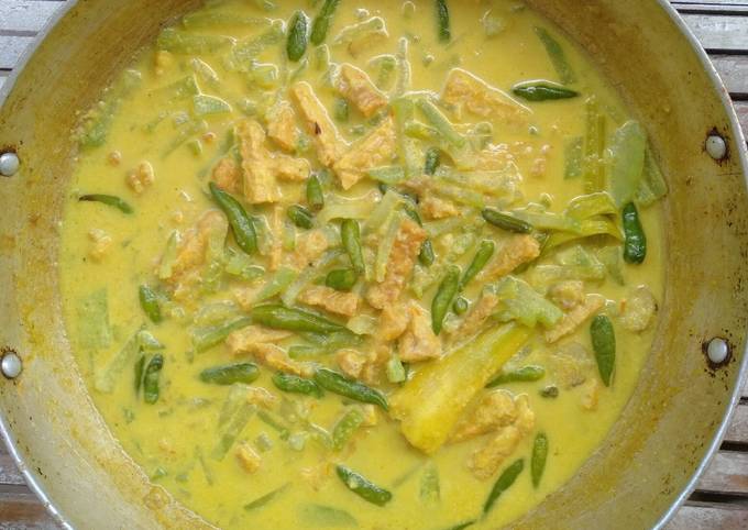 Resep Sayur Santan Labu Siam Tempe Oleh Bella Wandee Cookpad