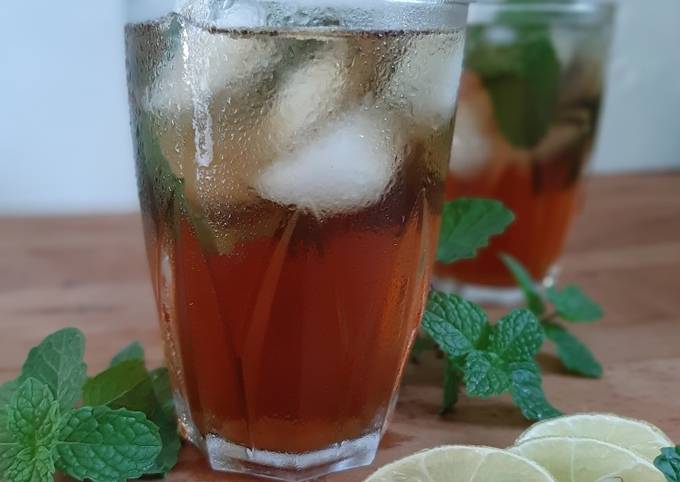 Resep Ice Mint Tea Oleh Naila Rizqa Cookpad