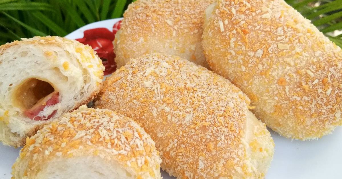 Resep Roti Sosis Keju NO ULEN Oleh Della Rinarta Cookpad