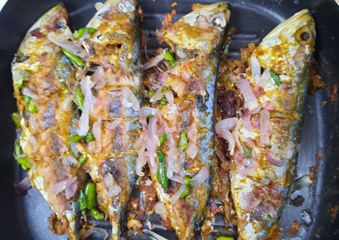 Resep Ikan Kembung Bakar Bumbu Padang Oleh Emiwati Cookpad