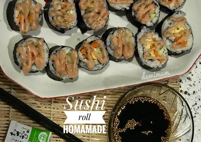 Resep Sushi Ala Rumahan Oleh Dewi Mum Cookpad