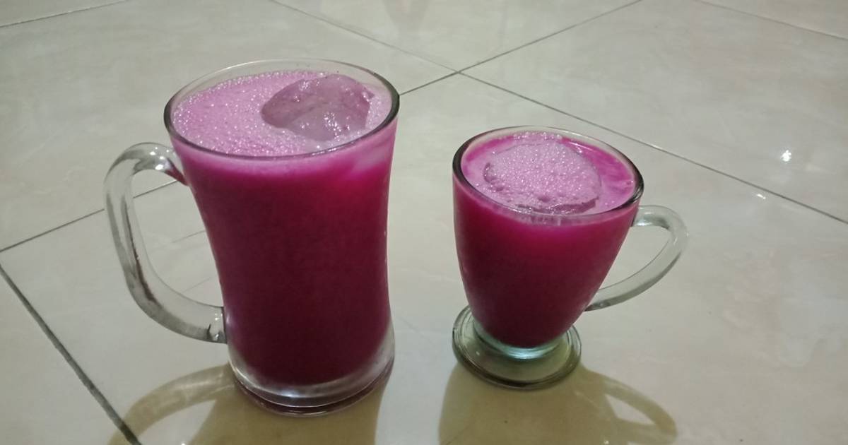 Resep Jus Buah Naga Oleh Pynac Cookpad