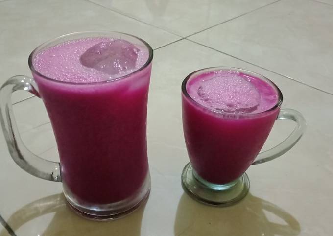 Resep Jus Buah Naga Oleh Pynac Cookpad