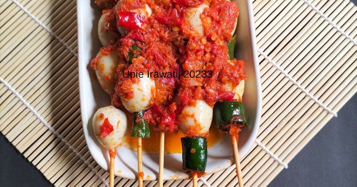 Resep Telur Puyuh Bumbu Balado Oleh Upie Irawati D Bakoel Cookpad