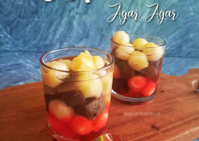 Resep Es Melon Agar Agar Oleh Ayuanita Petrisia Cookpad