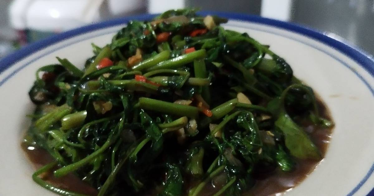 Resep Tumis Kangkung Pedas Oleh Ibook Alina Cookpad