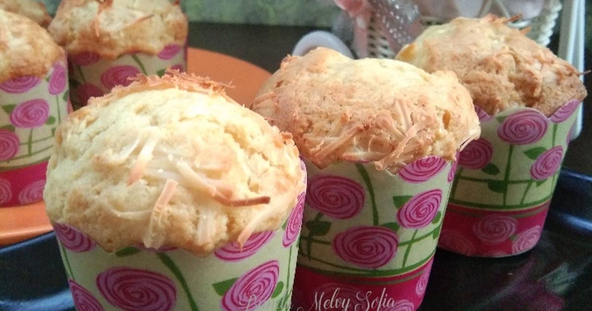 Resep Muffin Keju Yogurt Moist Super Simple Oleh Bunda Melvy Sofia