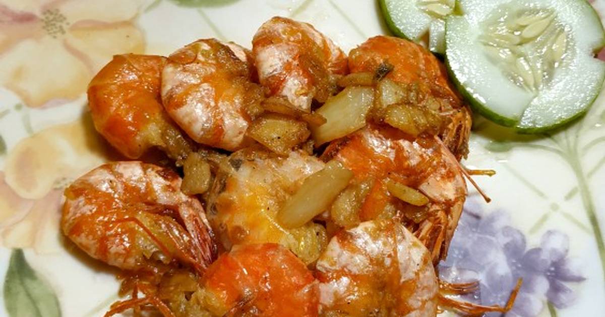 Resep Udang Goreng Mentega Oleh Nisol Kitchen Cookpad