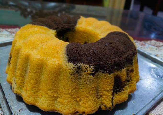 Resep Marmer Cake Ekonomis Oleh Salma Kitchen Cookpad