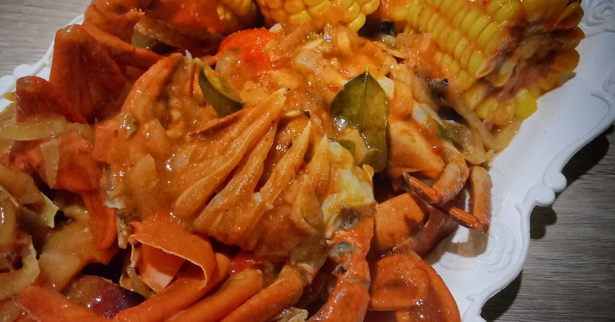 Resep Kepiting Saos Padang Oleh Mamaraffiyya Cookpad