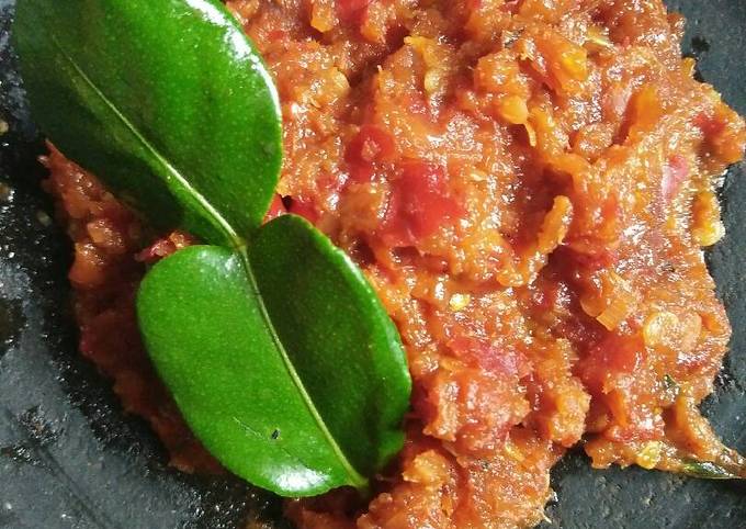 Resep Sambal Bajak Oleh Alfi Rizka Diniarti Cookpad