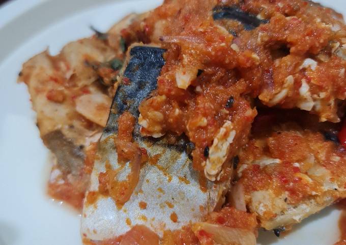 Resep Ikan Makarel Bumbu Sarden Tanpa Minyak Oleh Inirini25 Cookpad